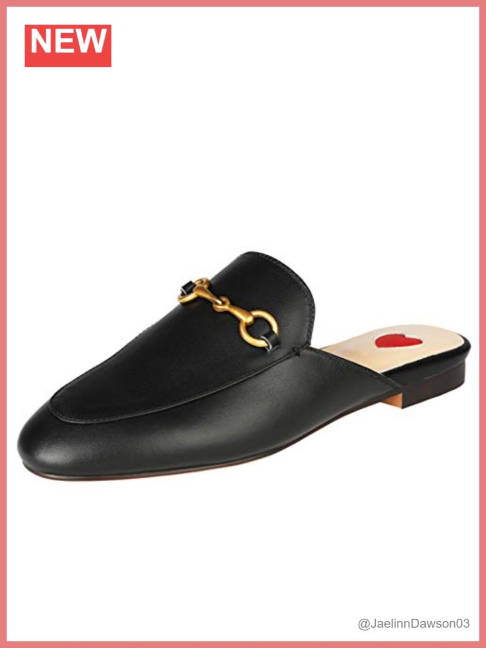 Women's Leather Mules Slip-on Loafers Backless Comfort Flats